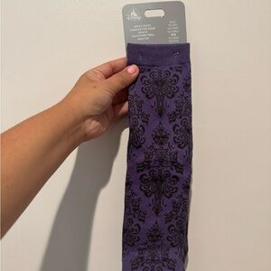 Disney haunted mansion socks adult